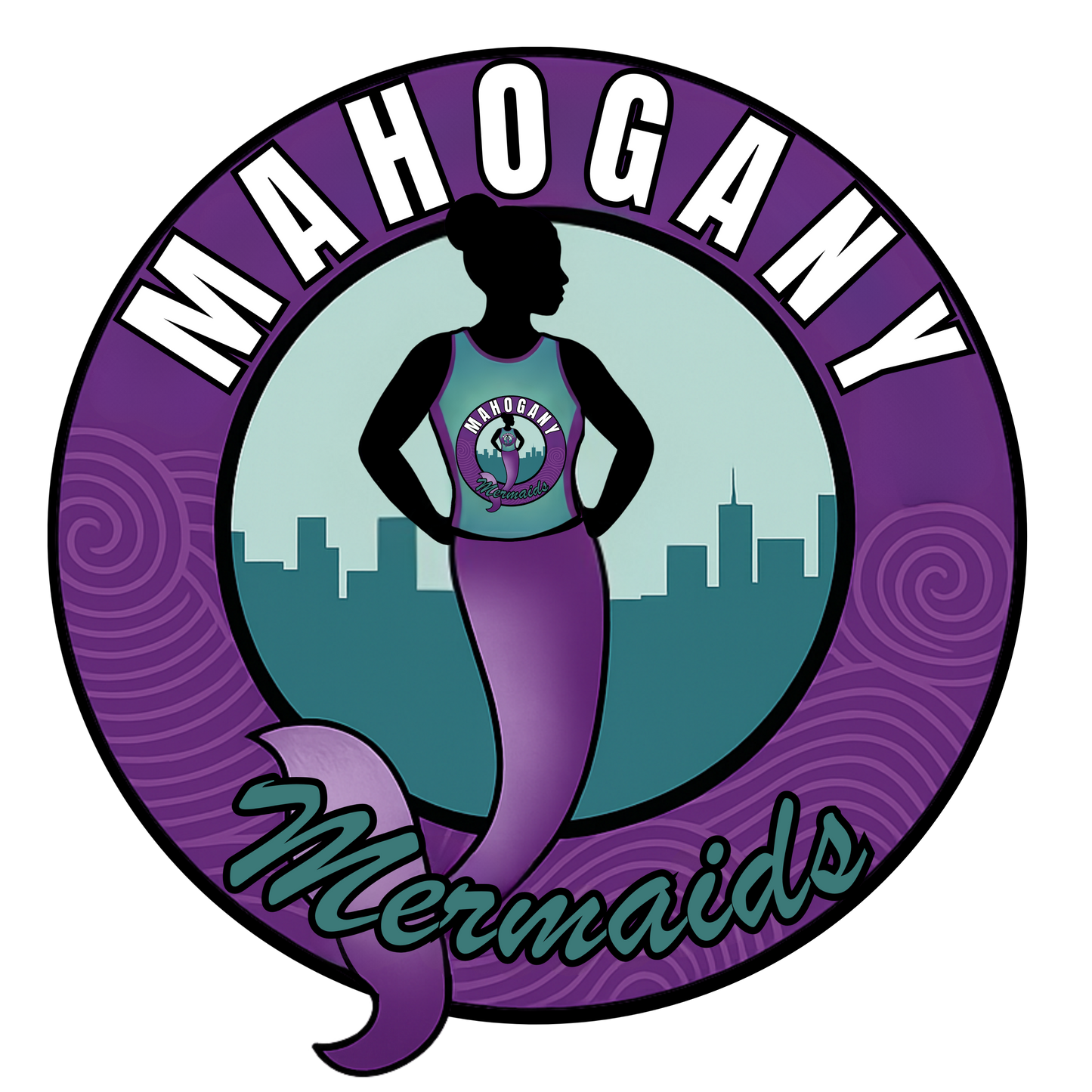 Mahogany Mermaids Hoodies & T-Shirts