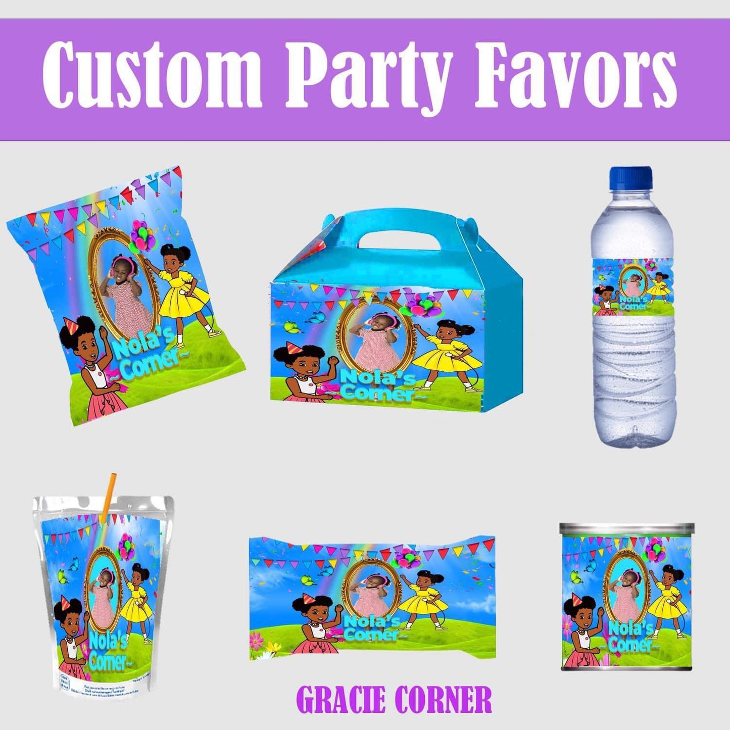 Party Favors & Keepsakes - Labels or Stickers ONLY