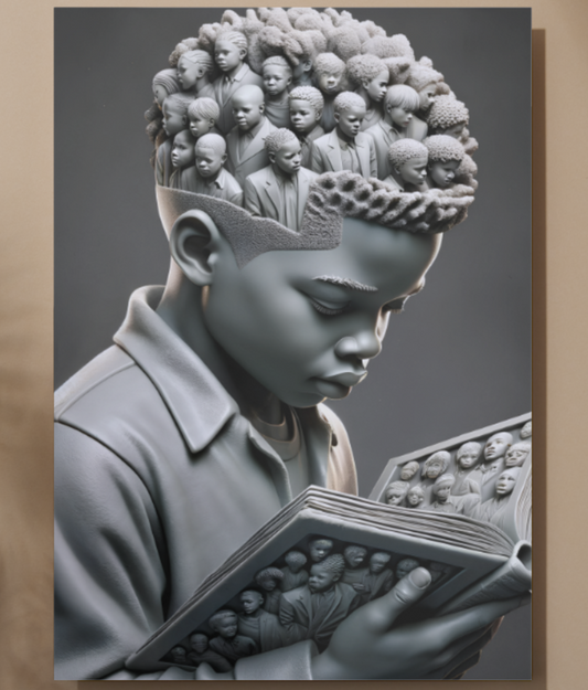 Canvas Gallery Wrap - It Takes a Village (Boy)