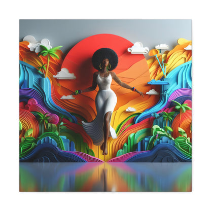 Canvas Gallery Wraps - The Dance of Daybreak