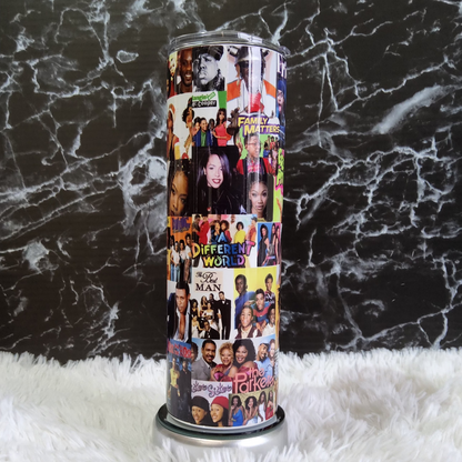 80"s and 90's Mash Up Tumblers