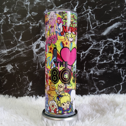 80"s and 90's Mash Up Tumblers