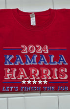 Load image into Gallery viewer, 2024 KAMALA HARRIS - LET&#39;S FINISH THE JOB
