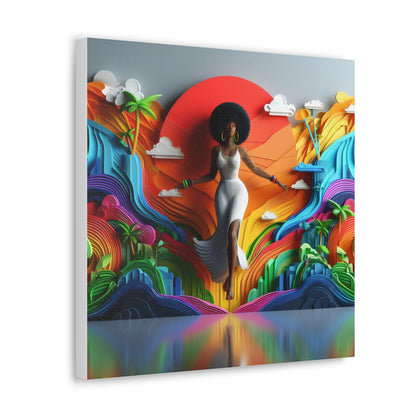 Canvas Gallery Wraps - The Dance of Daybreak