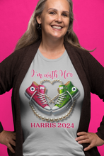 Load image into Gallery viewer, Chucks and Pearls - I&#39;m With Her Harris 2024
