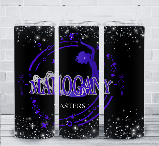 Mahogany Mermaids 10 Year Anniversary Tumbler - Customizable