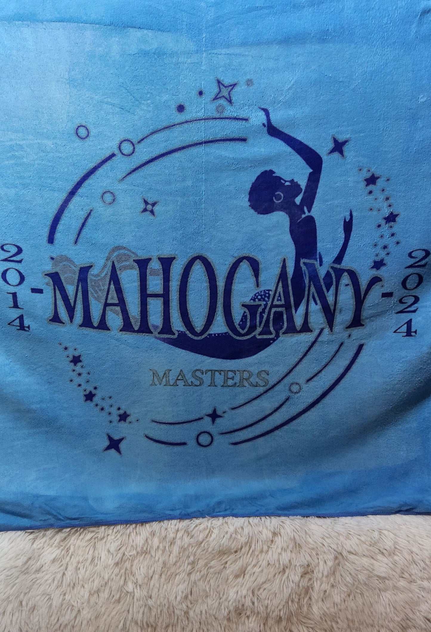 Mahogany Mermaids 10 Year Anniversary Oversized Towels