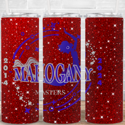 Mahogany Mermaids 10 Year Anniversary Tumbler - Customizable