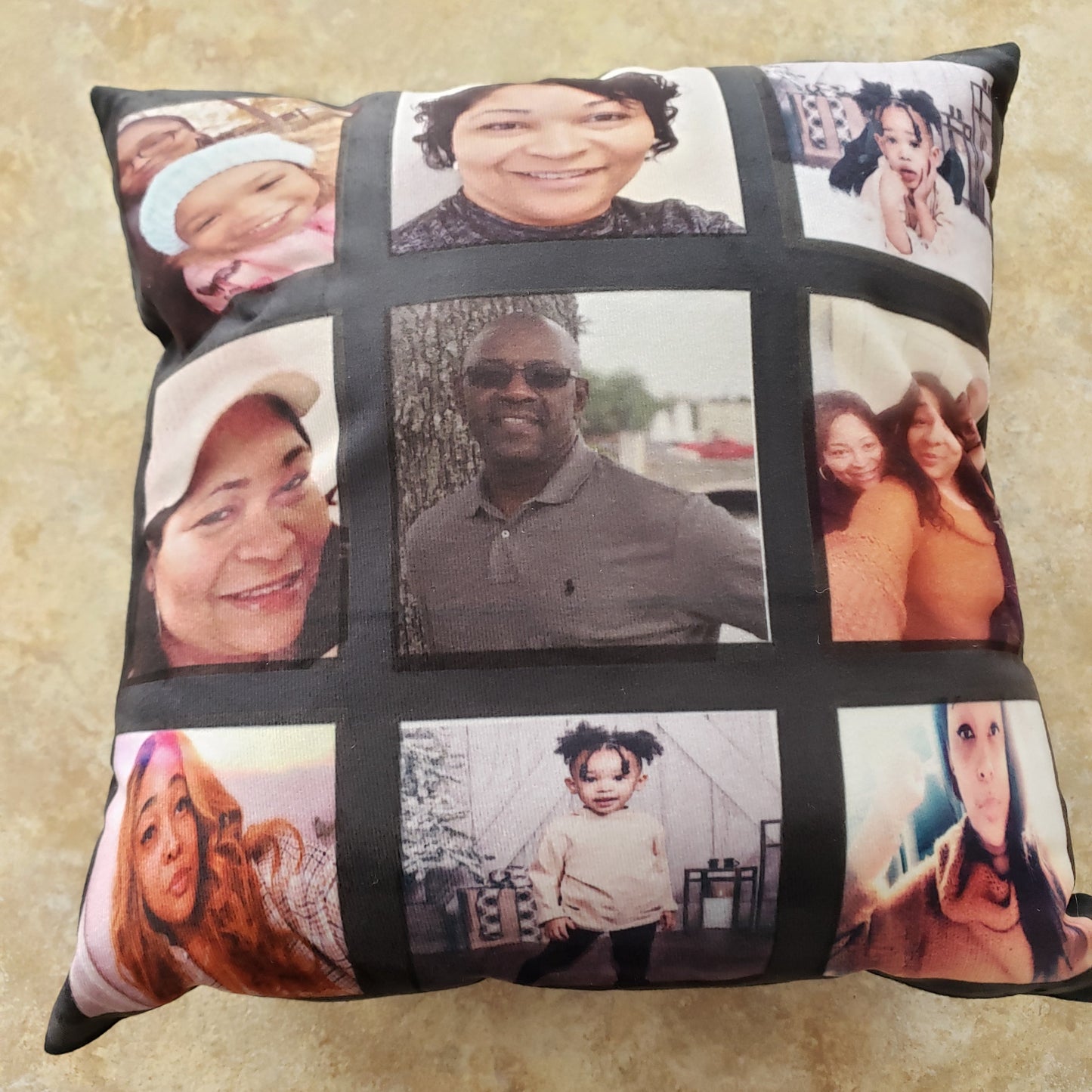 9 Panel Pillow