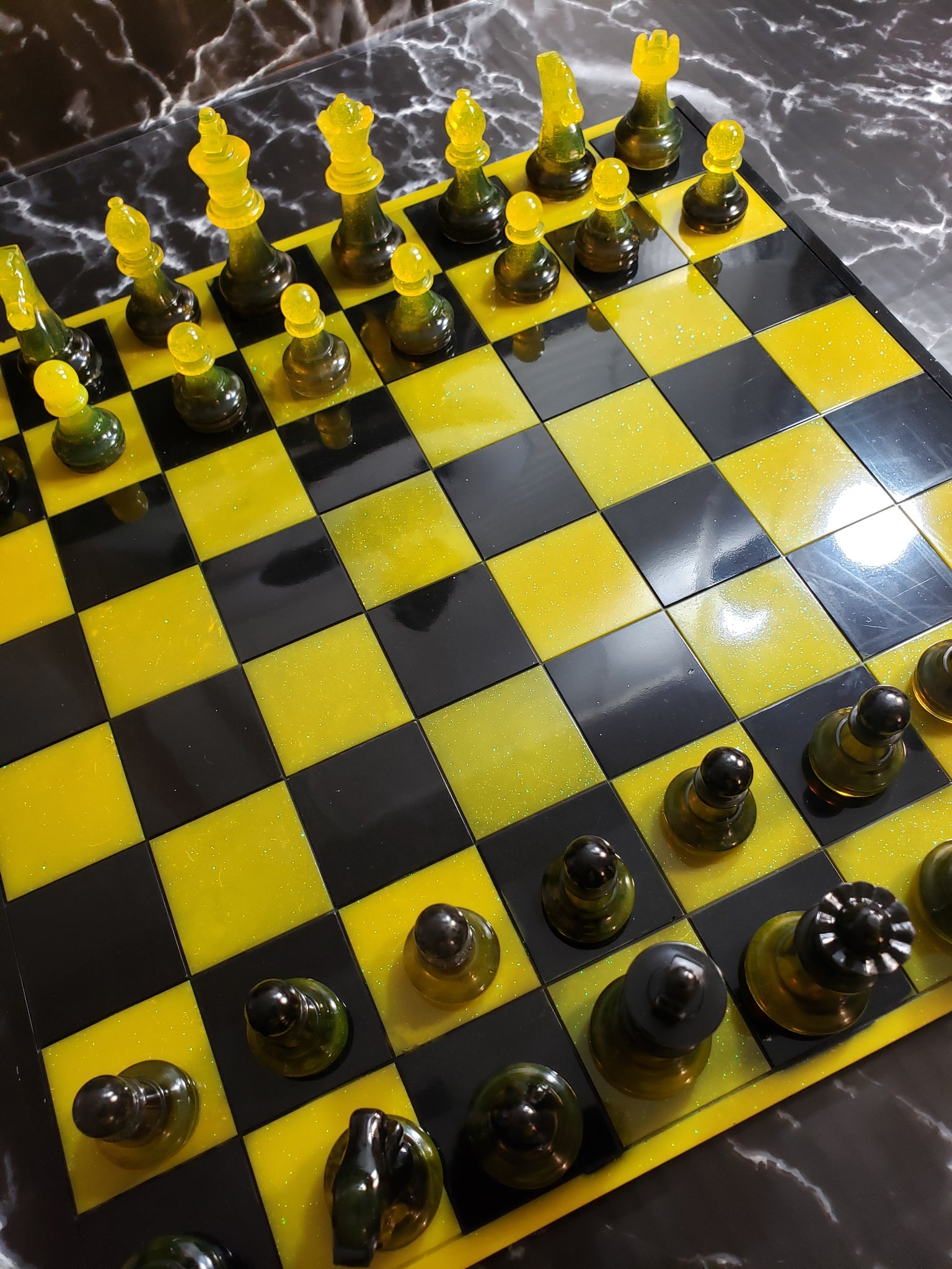 Chess Set & Double 6 Domino's – Julia's Kreations