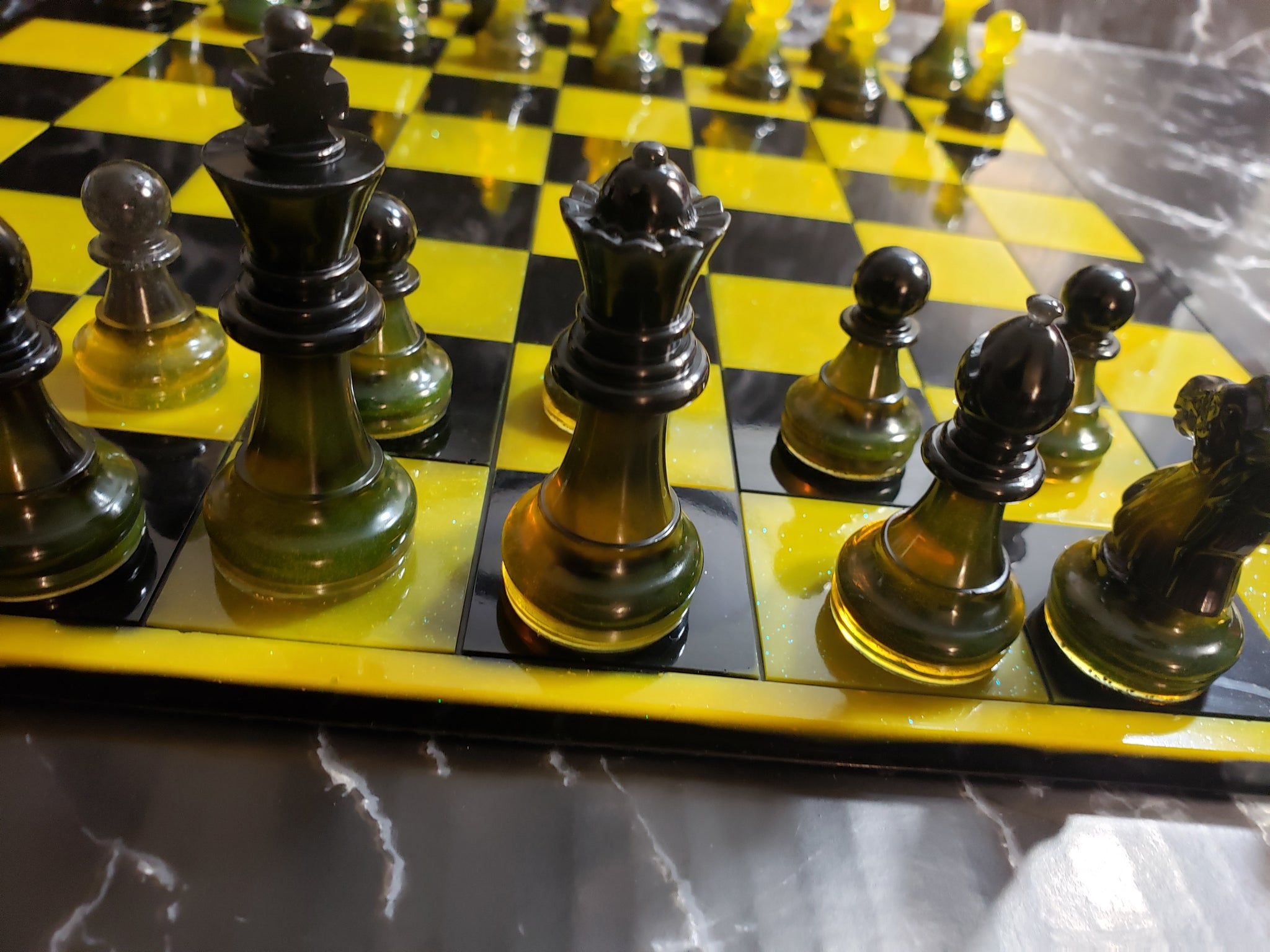 Chess Set & Double 6 Domino's – Julia's Kreations